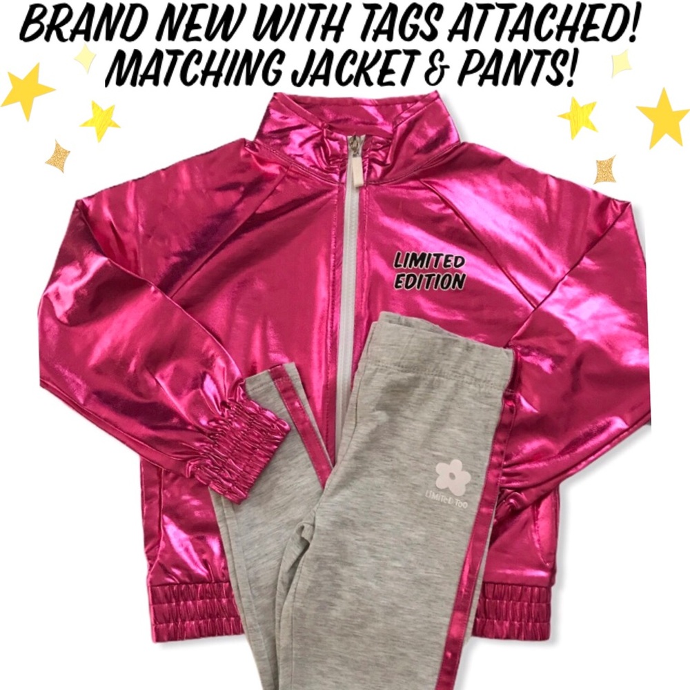 💖SALE! BRAND NEW TAGS ATTACHED Jacket & Pant Set!